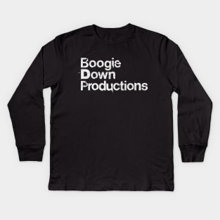 Boogie Down Productions / Classic 80s Hip Hop Kids Long Sleeve T-Shirt